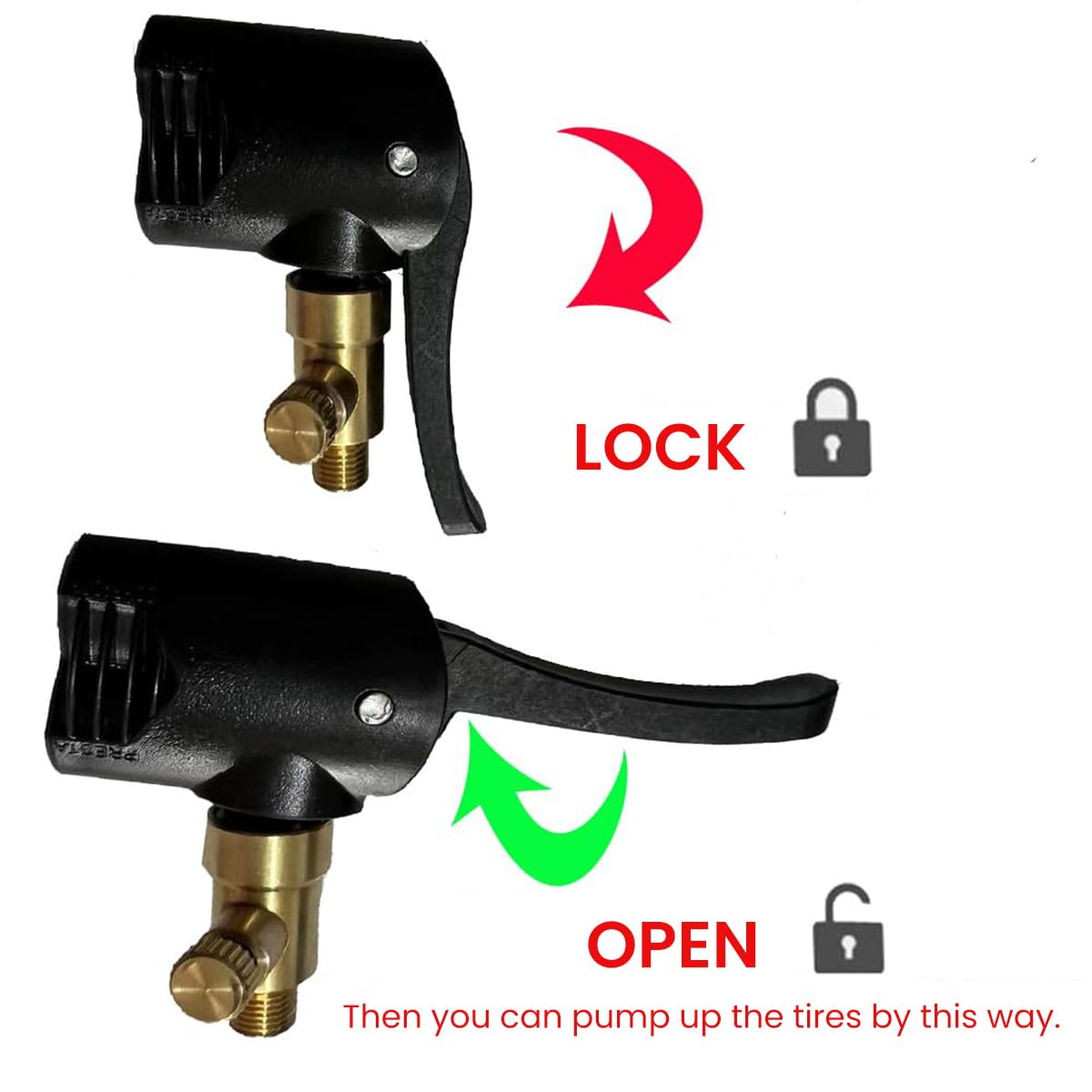 STHIRA Universal Valve Adapter for Schrader and Presta Valves featuring 2 in 1 Converter | 2 PCS for Car Bike and Motorcycle Tires