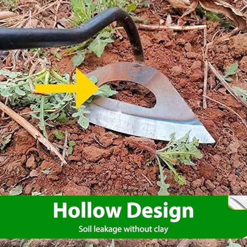 HASTHIP 28cm Weeder Hand Tool for Garden Lawn, Portable Hand Weeder for Terrace Garden, Durable Hand Weeder Manual Weed Puller for Lawn, Garden, Plant Pot, Vegetable Fields