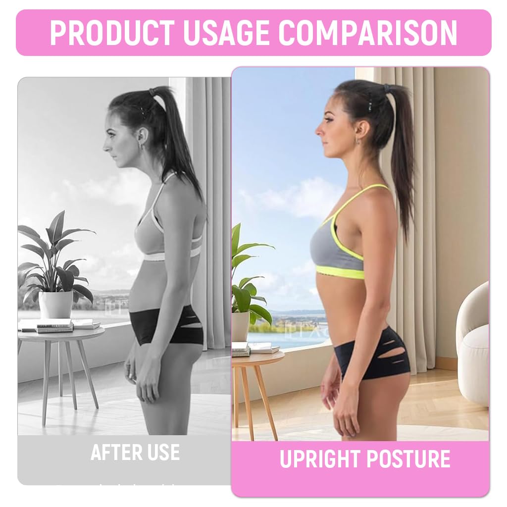 Proberos Resistance Band 35 lbs for Stretching with Massage Nodes and Loop Handles | Elastic Silicone Fitness Band for Home Gym and Muscle Relief