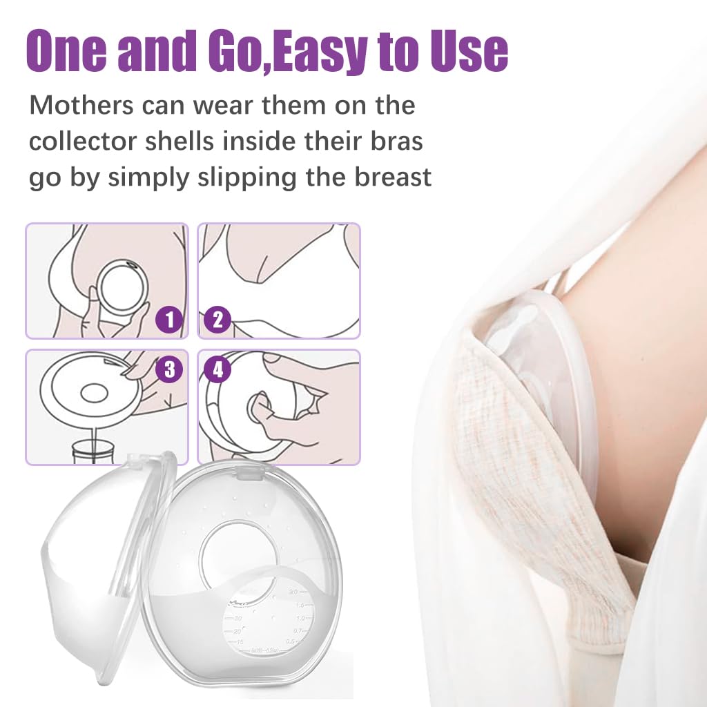 SNOWIE SOFT Wearable Nipple Cap for Breastfeeding with 3.0cm Fit and Air Vent | Silicone Nursing Cup