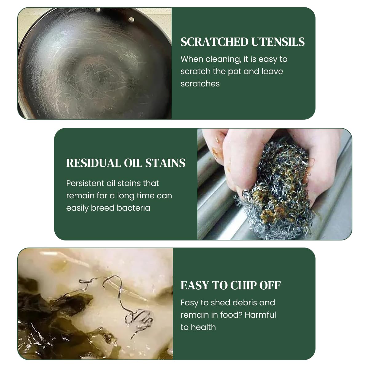 Supvox Dishwashing Rag for Kitchen Cleaning with 8.6 in Sheets 50 pcs | Non‑Scratch Microfiber