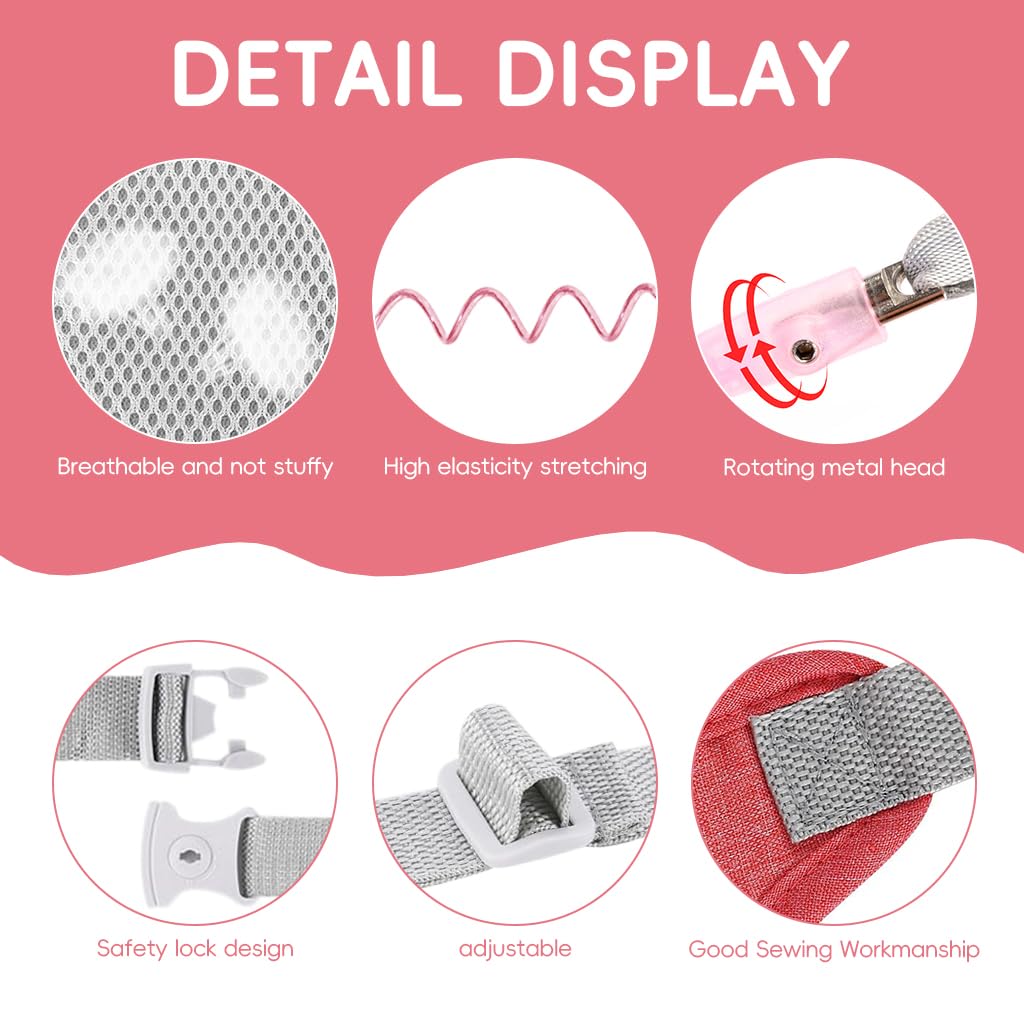 SNOWIE SOFT Baby Leash Harness for Toddlers with Cartoon Backpack and Reflective Strap | Includes Anti Lost Wrist Link