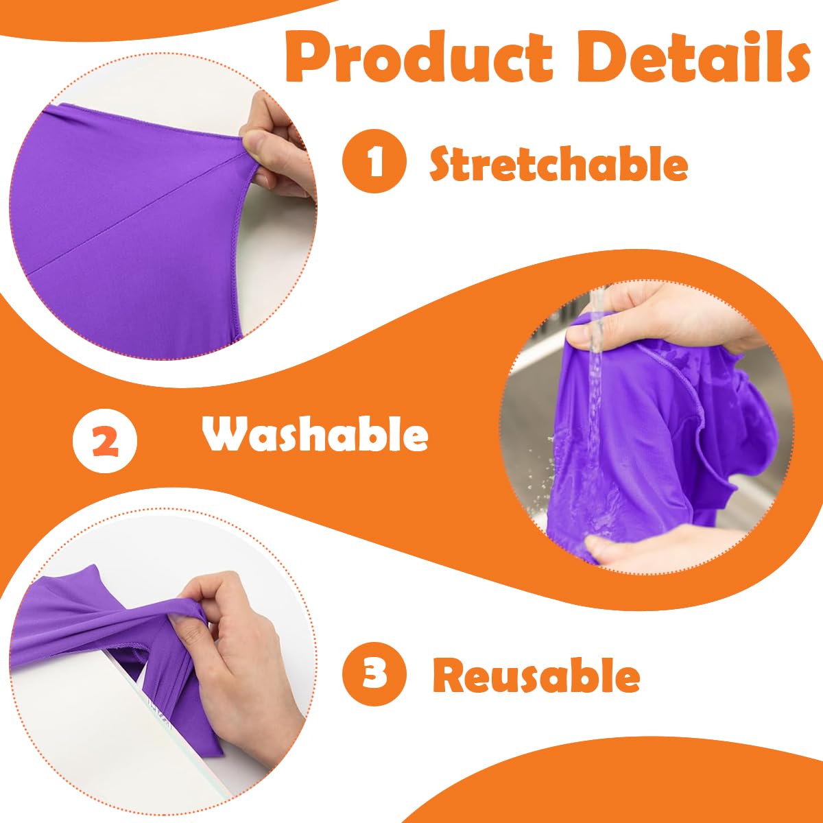 Climberty Book Covers for Textbooks and Notebooks with Stretchable Fit 9x14.5 in | Vibrant Color Fabric