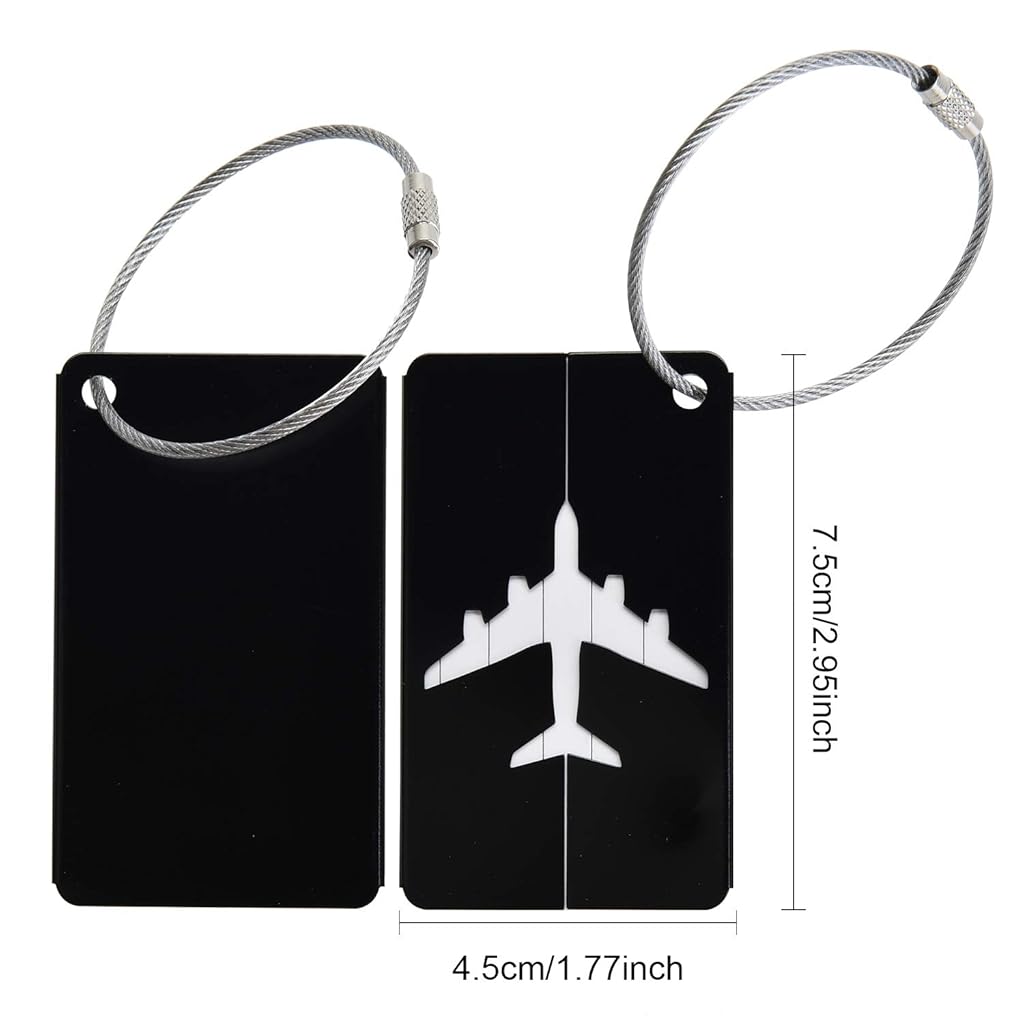 ZIBUYU® Luggage Tags, PVC Identification