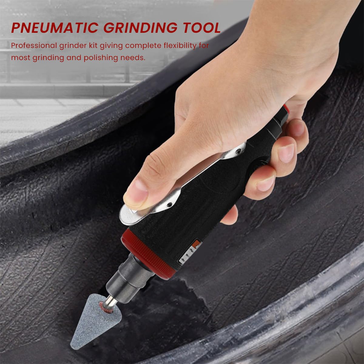 Serplex Air Die Grinder Kit for Metal and Woodwork with 25000RPM Speed | Compact Design