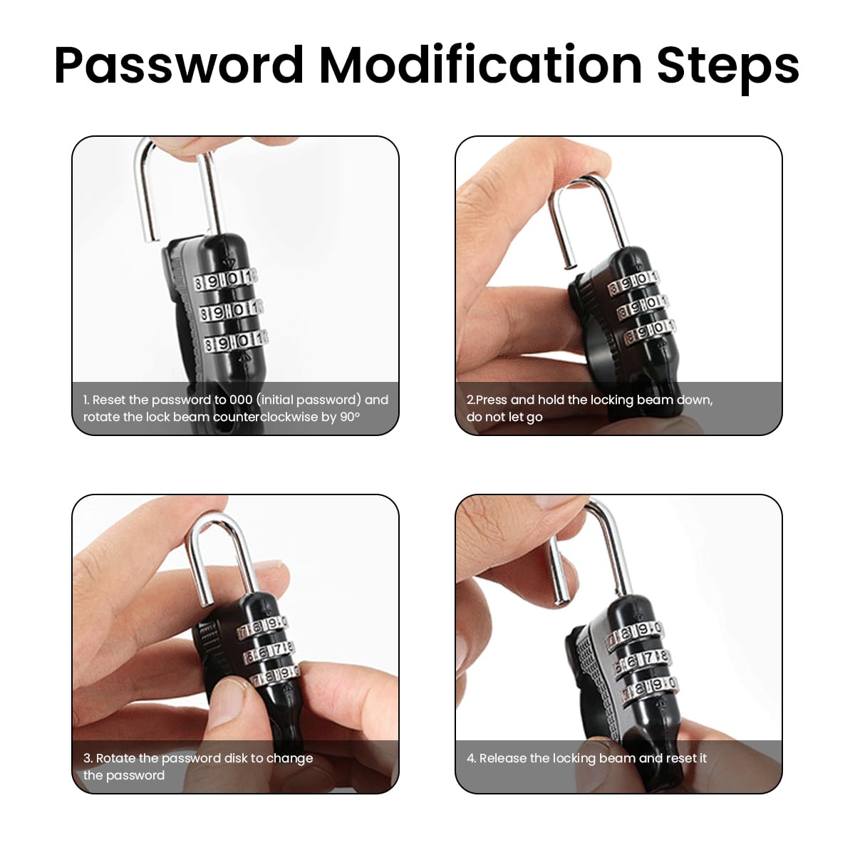 STHIRA Helmet Lock for Bike with 3.3ft Coiled Steel Rope featuring Screw Fixed Zinc Alloy Design