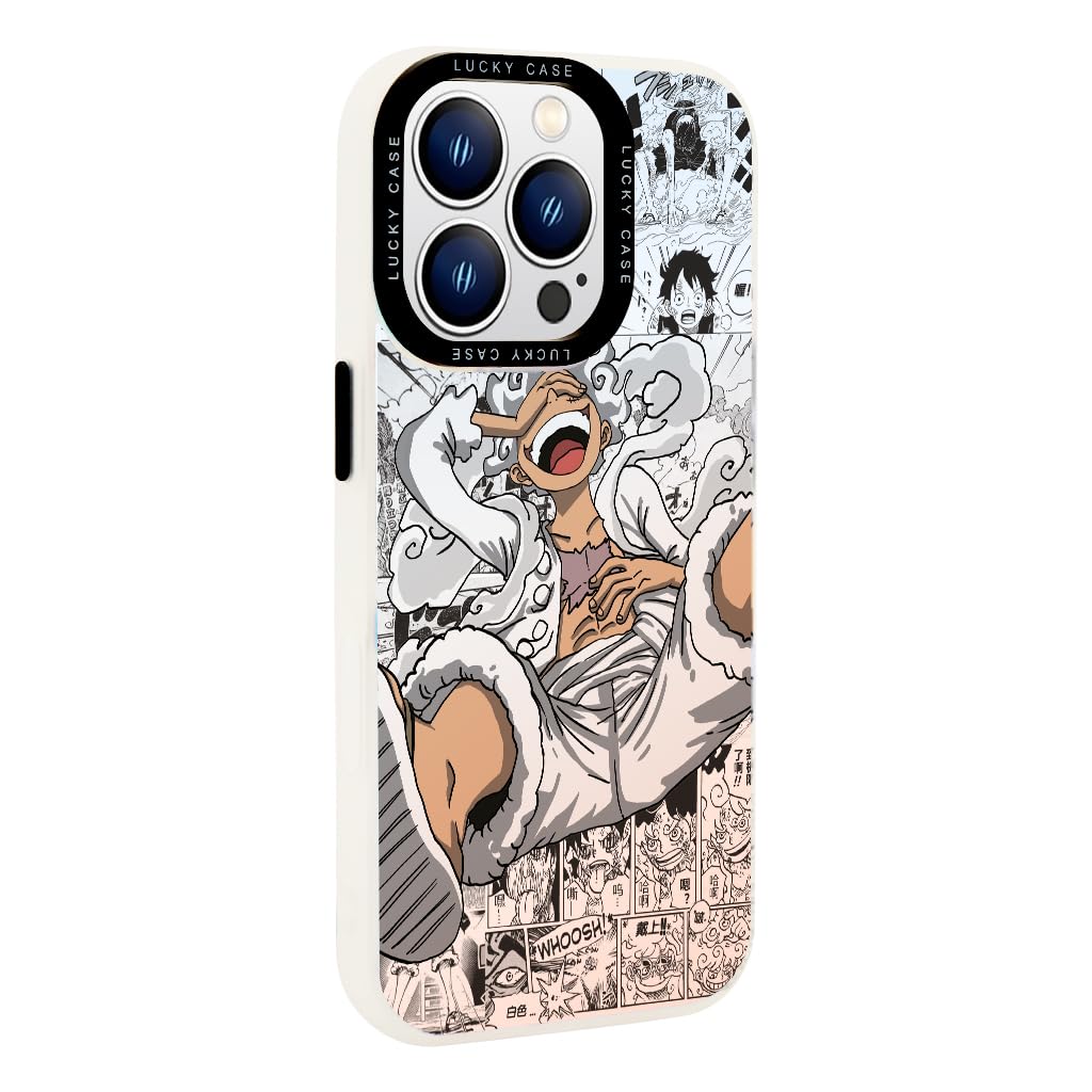 FANCYKU Phone Case for iPhone 16 Pro with Holographic Iridescent Acrylic | Anti Scratch