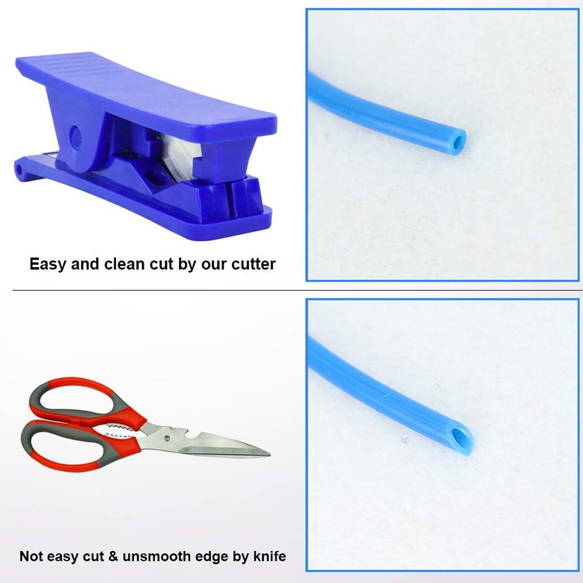 HASTHIP 3D Printer Kit with 1m Capricorn XS PTFE Tube and Sharp Cutter | for Ender 3 5 Vyper Aquila