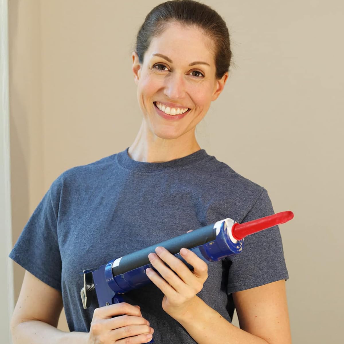 Serplex Caulk Applicator Nozzle Caps 20 Pcs for Caulking Guns with Elastic Silicone Seal | Mess Free Storage