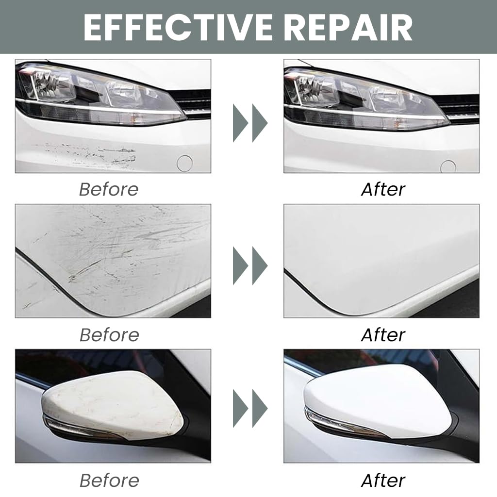 STHIRA Car Wax Applicator Pad for Polishing and Waxing with Ergonomic Dispenser Handle