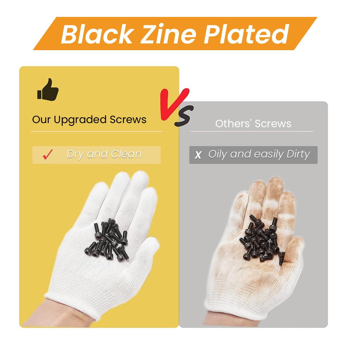 Serplex Screws Nuts and Washers Set 1290 pcs for DIY and Repair featuring Organizer Box | Alloy Steel M2 M3 M4 Assortment