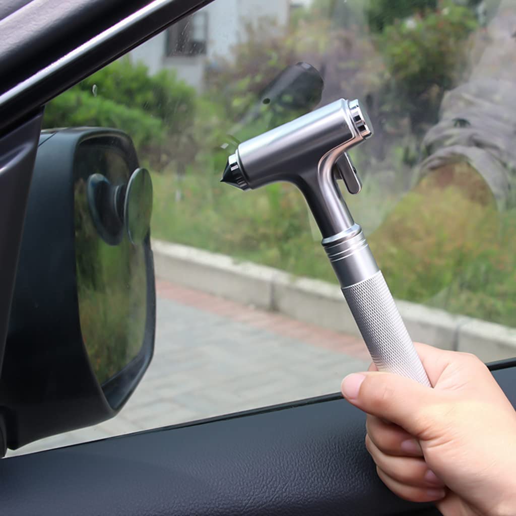 ZIBUYU Car Safety Hammer for Emergency Escape with 6.7x0.8 in Size and Tungsten Steel Tip