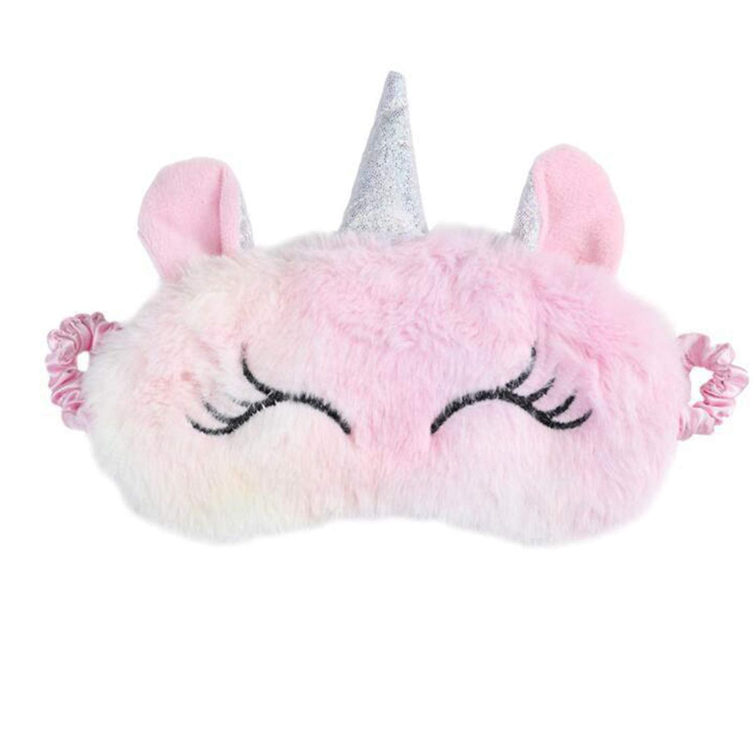 HASTHIP Unicorn Sleep Eye Mask for Travel and Nap with Adjustable Strap | Soft Polyester Fabric for Kids and Adults