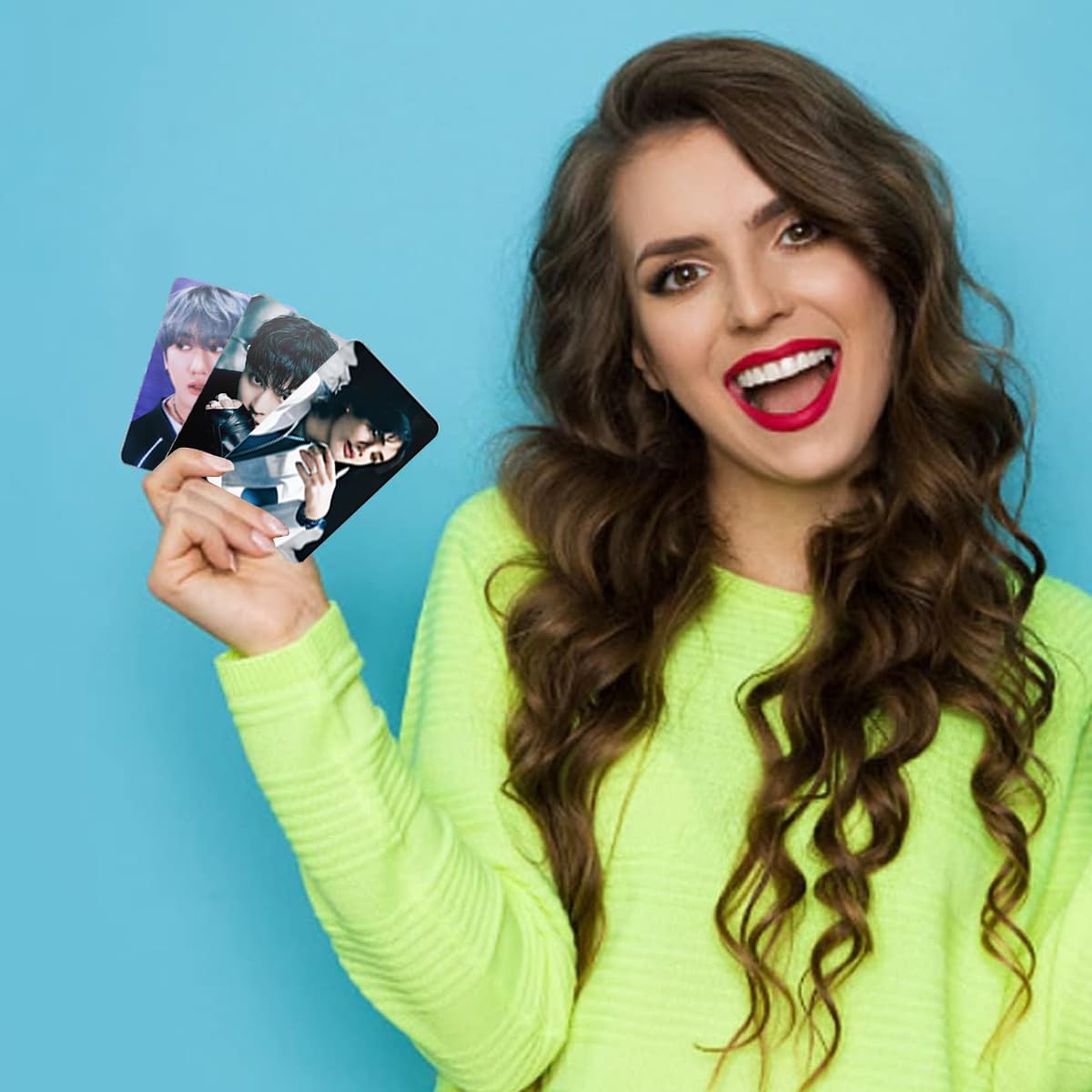 Zibuyu StrayKids Collectible Photocards and Stickers Set including 184PCS | Sturdy Cardstock Gift for Fans