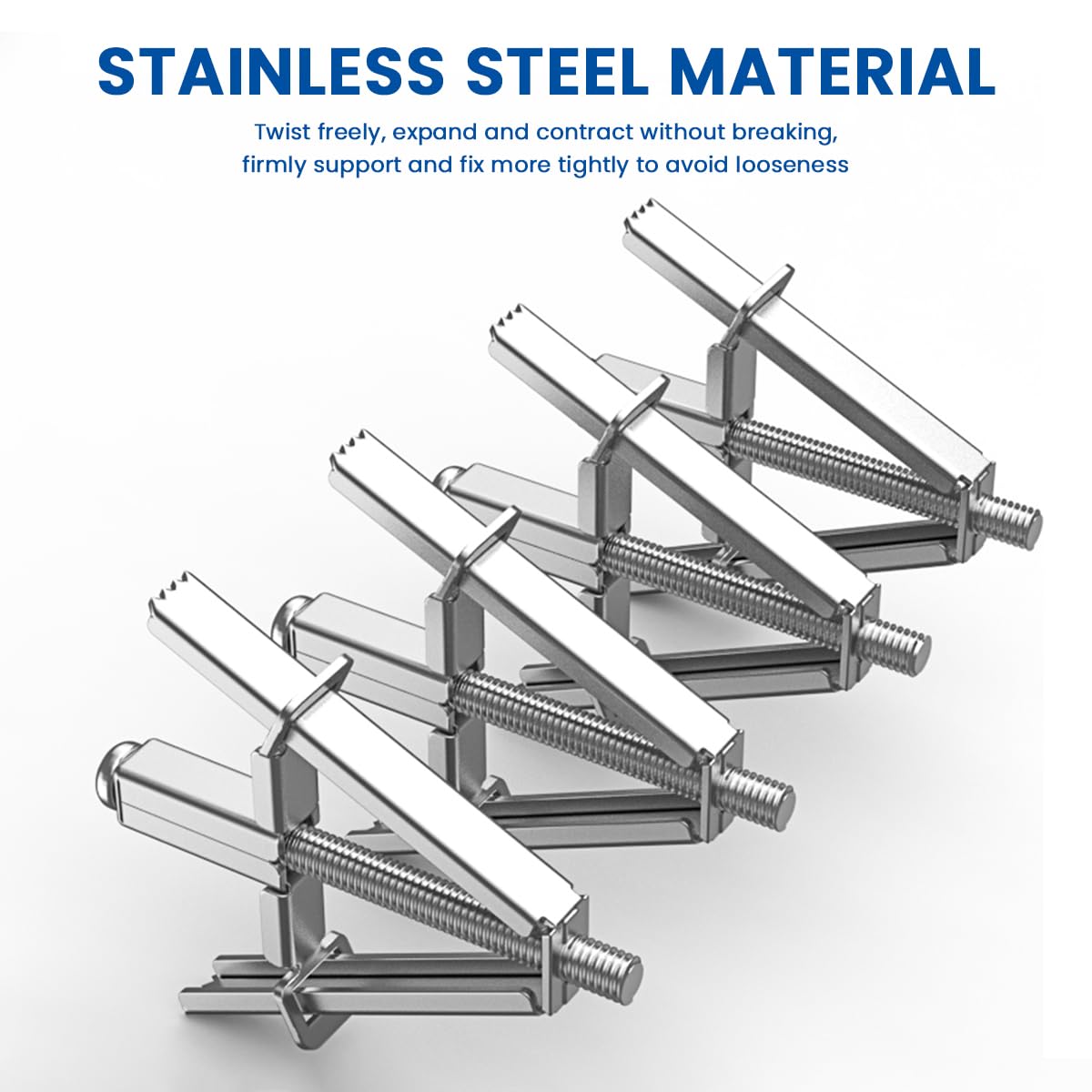 Serplex Electrical Box Screws Support Rod for Junction Box Repair featuring Carbon Steel | 30PCS Adjustable 48–85mm Universal Switch Tool