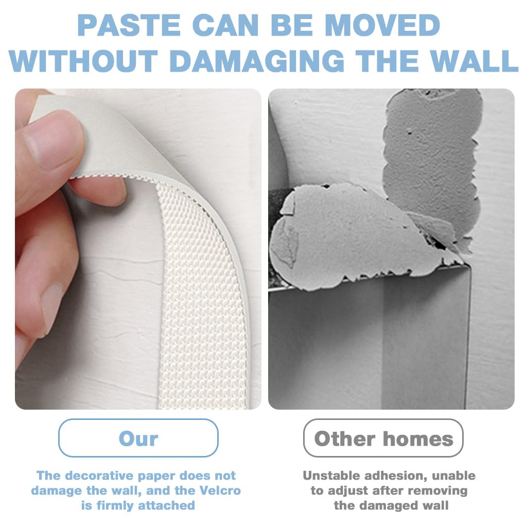 OFIFO Felt Pin Board for Home Office Display and DIY Wall Decor | 15.7x23.6 Inch Cloud Panel