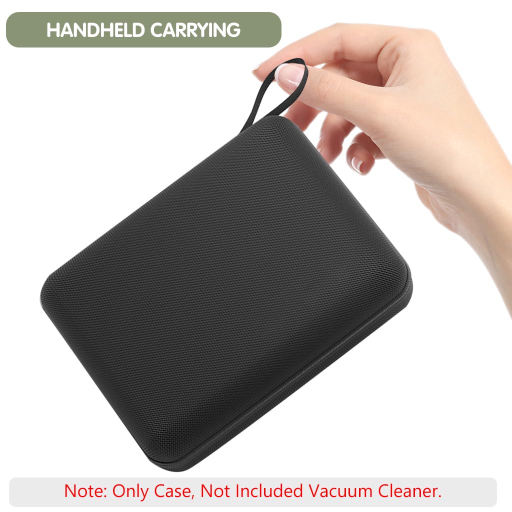 Multi Purpose Storage Case for Travel Tools and Accessories 22x18x7cm with Hand Strap | EVA PU Portable Carry Bag