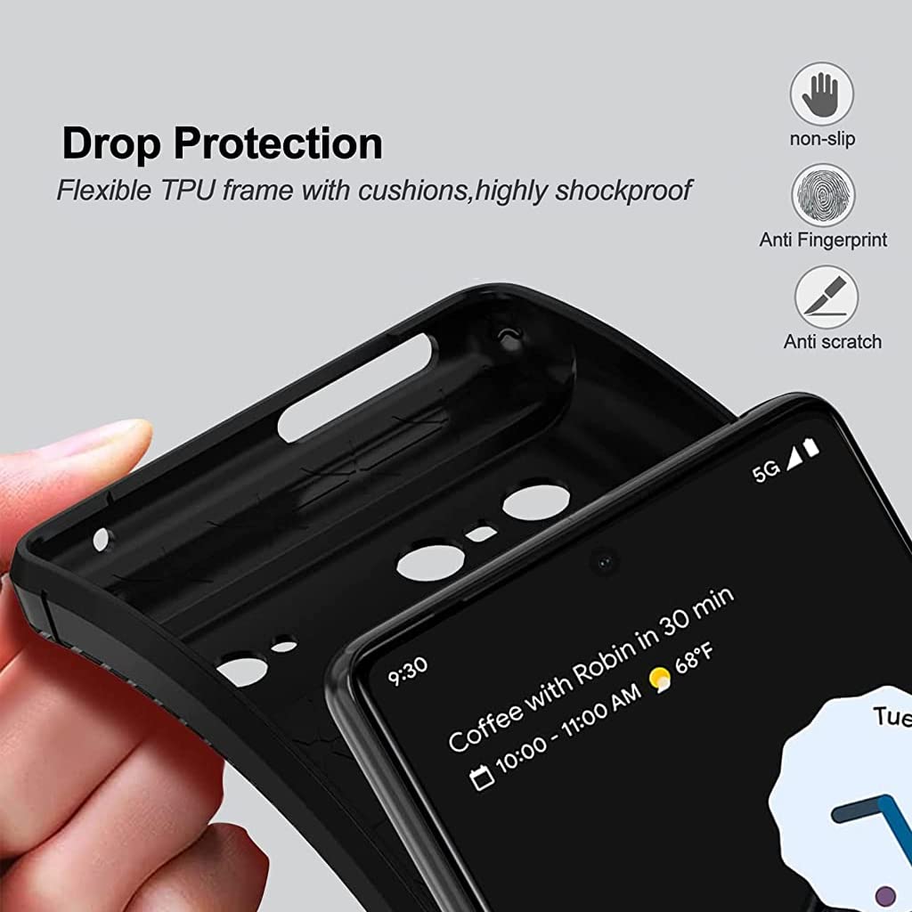 ZORBES Phone Case for Google Pixel 7 with 1.5mm Slim TPU Design | 360° Full Body Protection