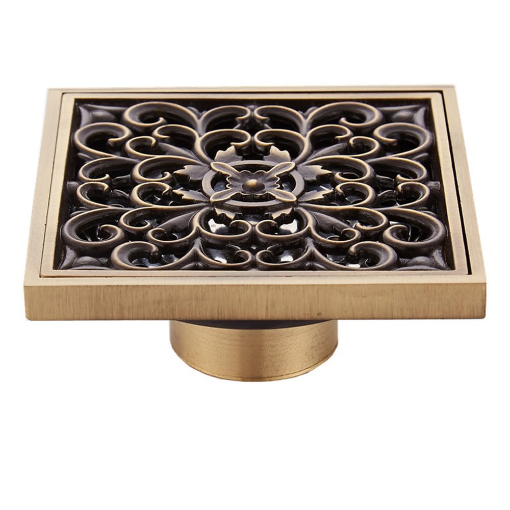 HASTHIP® Floor Drain Antique Copper Shower
