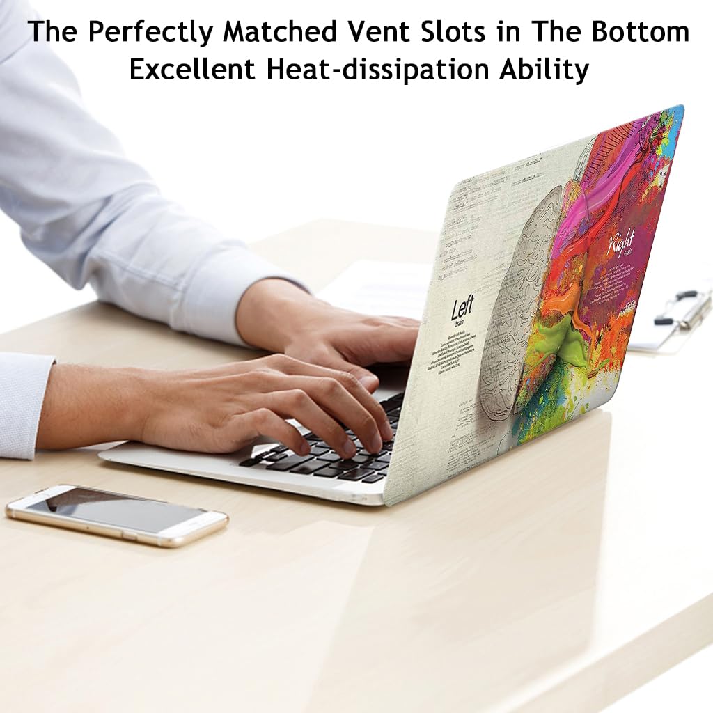 Verilux Laptop Cover for MacBook Air 13.3 Inch A2337 A2179 A1932 with Hard Shell and Ventilation | Scratch Resistant PC Case