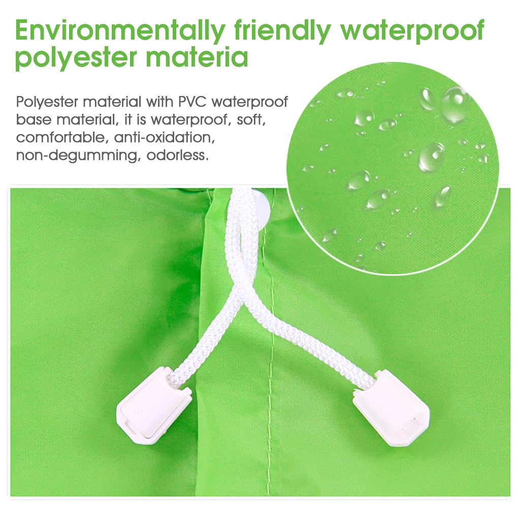 Optifit Kids Raincoat Combo for School and Outdoor Use with Hood and Pockets | Waterproof Polyester Design for Ages 3–7