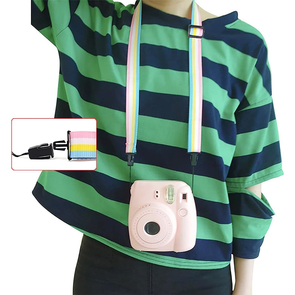 ZORBES Instax Photo Decoration Kit with 60 Sticker Frames and 10 Hanging Clips | Desk Frames Set