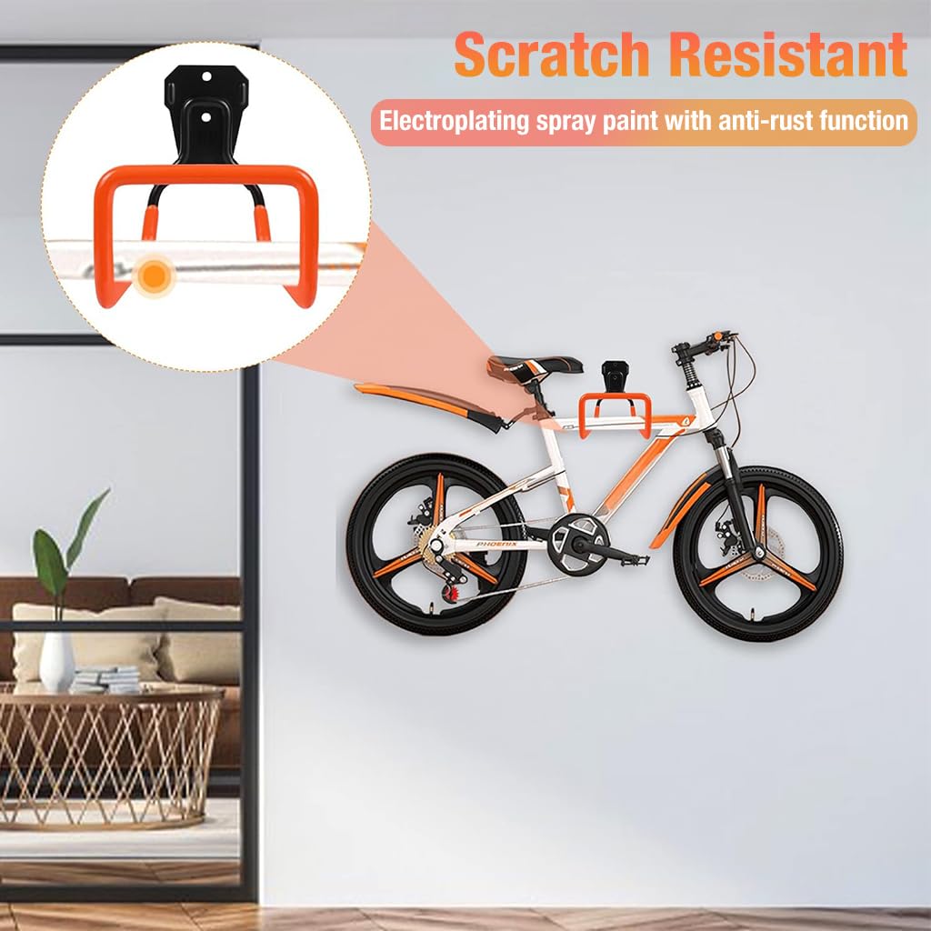 HASTHIP 2Pcs Garden Hose Holder Wall Mounted Hose Hook Wall Hook Metal Hose Organizer Long Hose Hanger Hook with Screws Heavy Duty Wall Hook for Hose, Cable, Water Hose