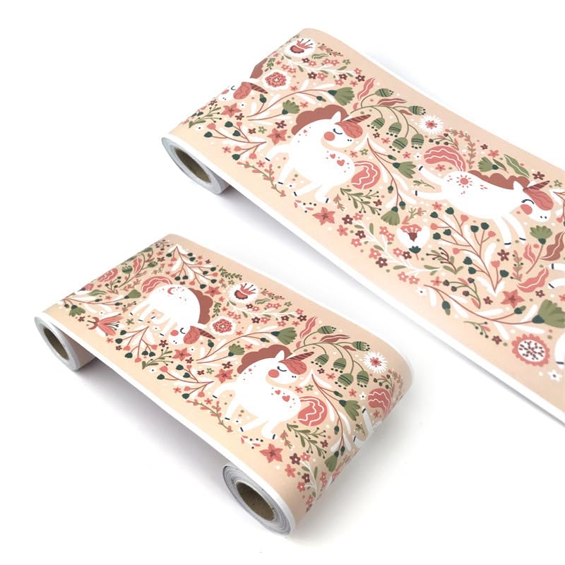 HASTHIP® Peel and Stick Wallpaper Border Self-Adhesive Ceiling Decorative Border-4.73 Inch x 10 Feet