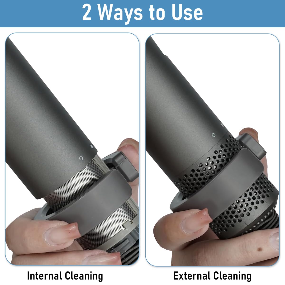 MAYCREATE Filter Cleaning Brush for Dyson Airwrap HS01 HS05 | 2PCS Easy Maintenance Tool