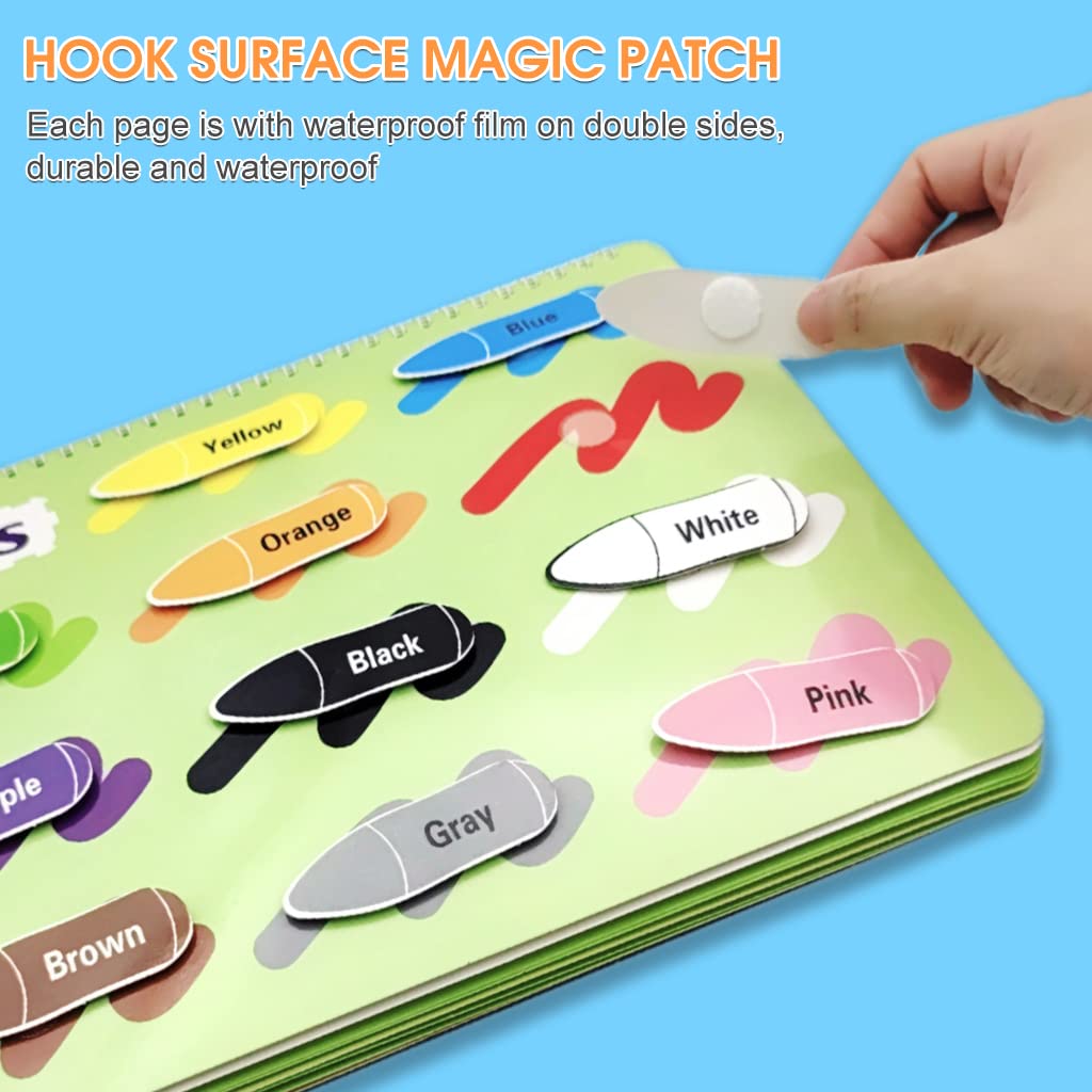 SNOWIE SOFT Montessori Busy Book for Toddlers 1–3 with 12 Learning Themes | Educational Toy