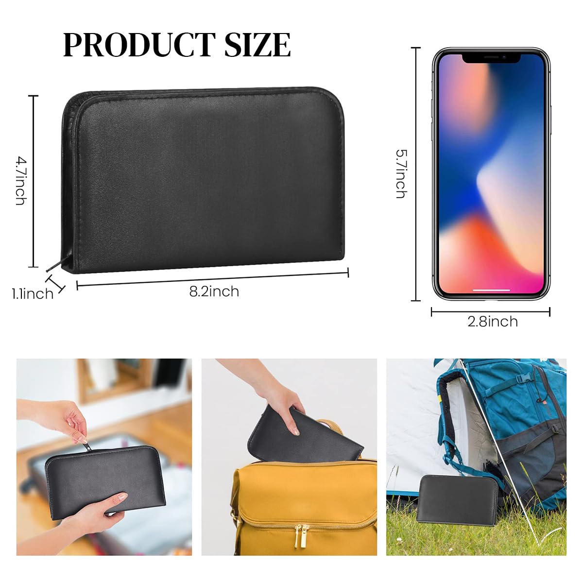 ELEPHANTBOAT Sewing Kit for Home and Travel with 172 pcs Tools and Organized Bag | Multi Color Threads