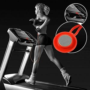 ZIBUYU® Treadmill Magnet Safety Key Universal Security Lock for Treadmills NordicTrack Proform Image Weslo Reebok Epic Golds Gym FreeMotion HealthRider 2PCS