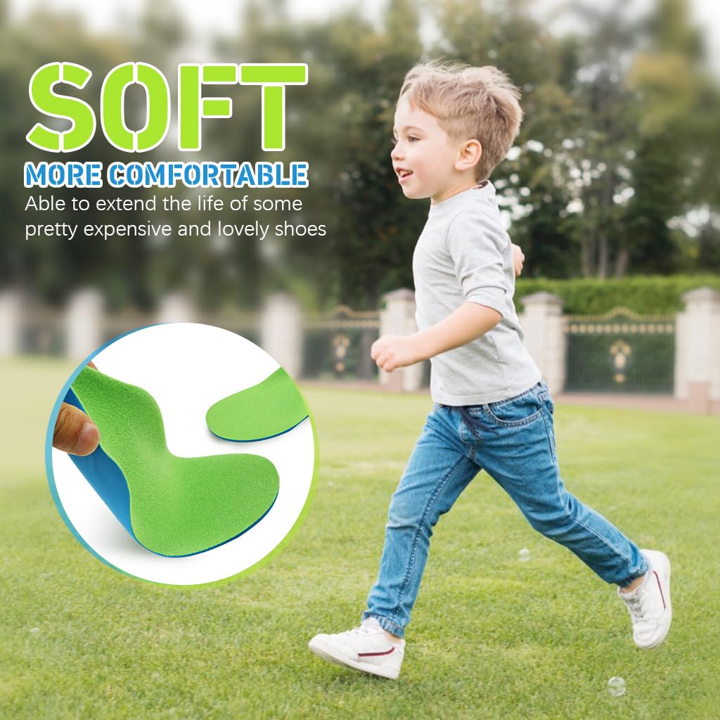 HANNEA Orthotic Insole for Flat Feet with PU Cushioning Sole 20cm for Kids | Posture Correction
