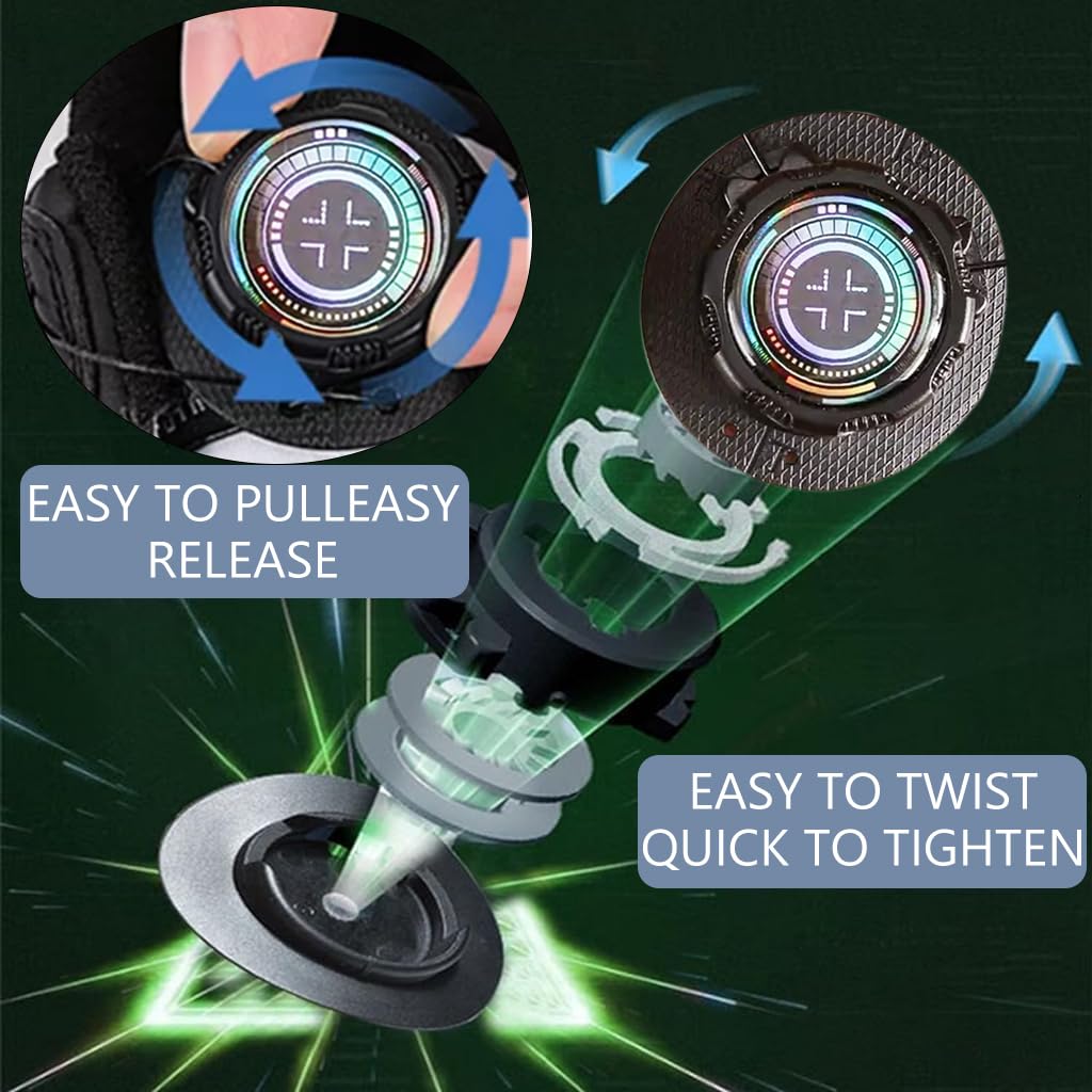 PALAY Shoelace Alternatives for Sneakers and Casual Shoes with 1.2m Wire & Knob Adjustment