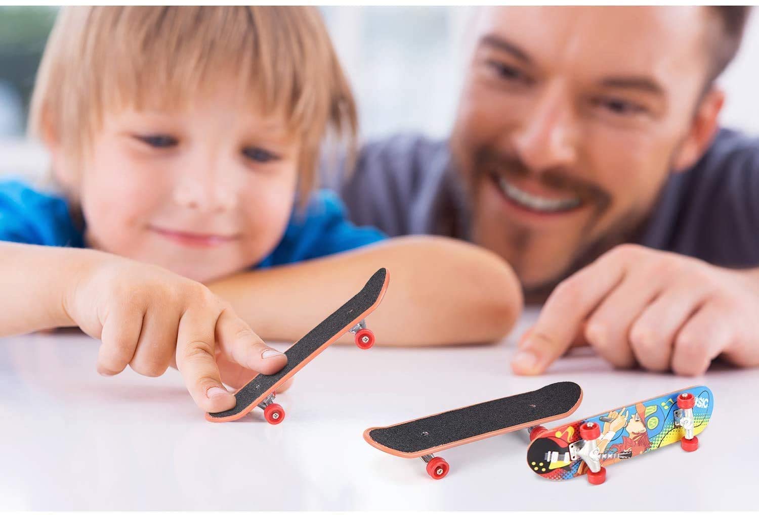 PATPAT Finger Skateboard Mini Board Kit for Tricks and Finger Coordination | Gift for Kids