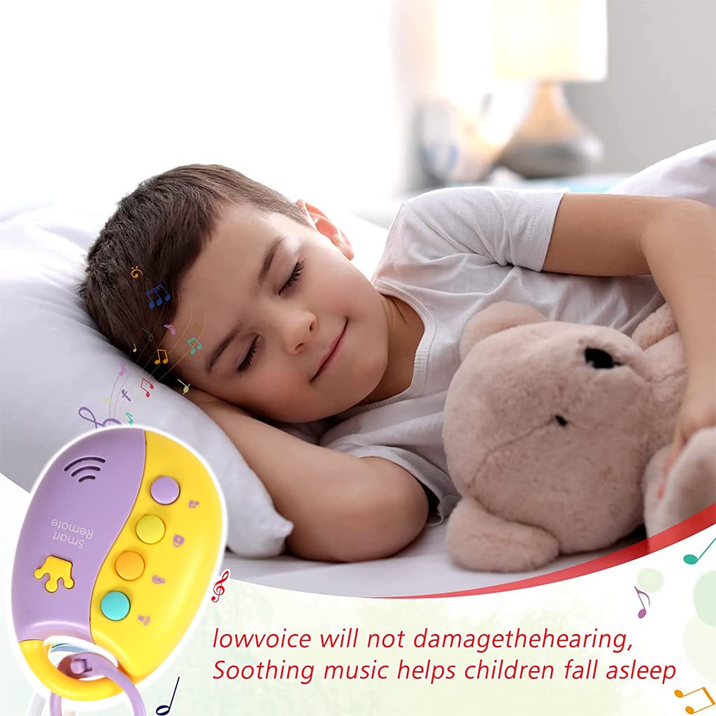 PATPAT Musical Smart Remote Key Toy for Babies with 12 Melodies and Lights | BPA‑Free Teether Keys