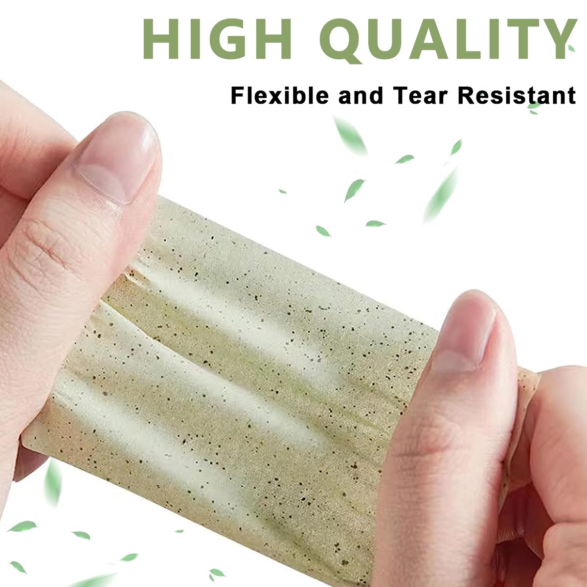 MAYCREATE Oil Absorbing Sheets for Face 200 Counts 9x6 cm with Natural Flax & Green Tea | Gentle Oil Control for Oily Skin