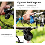 STHIRA® Cycle Horn, 120dB Rechargable Bike Horn High Sound Waterproof with 4 Sound Mode, 280mAh 20days Long Stay Battery Bicycle Horn Cycle Bell for Handlebars, for Road Bike Mountain Bike Scooter