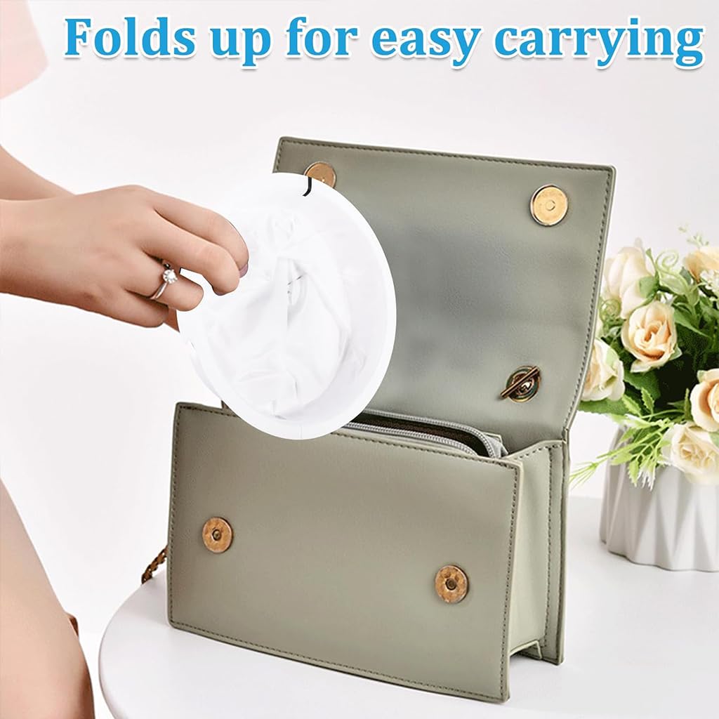 ZIBUYU Vomit Bags for Motion Sickness with Rigid Ring and 1000ml Capacity | Leak-Proof Travel Use