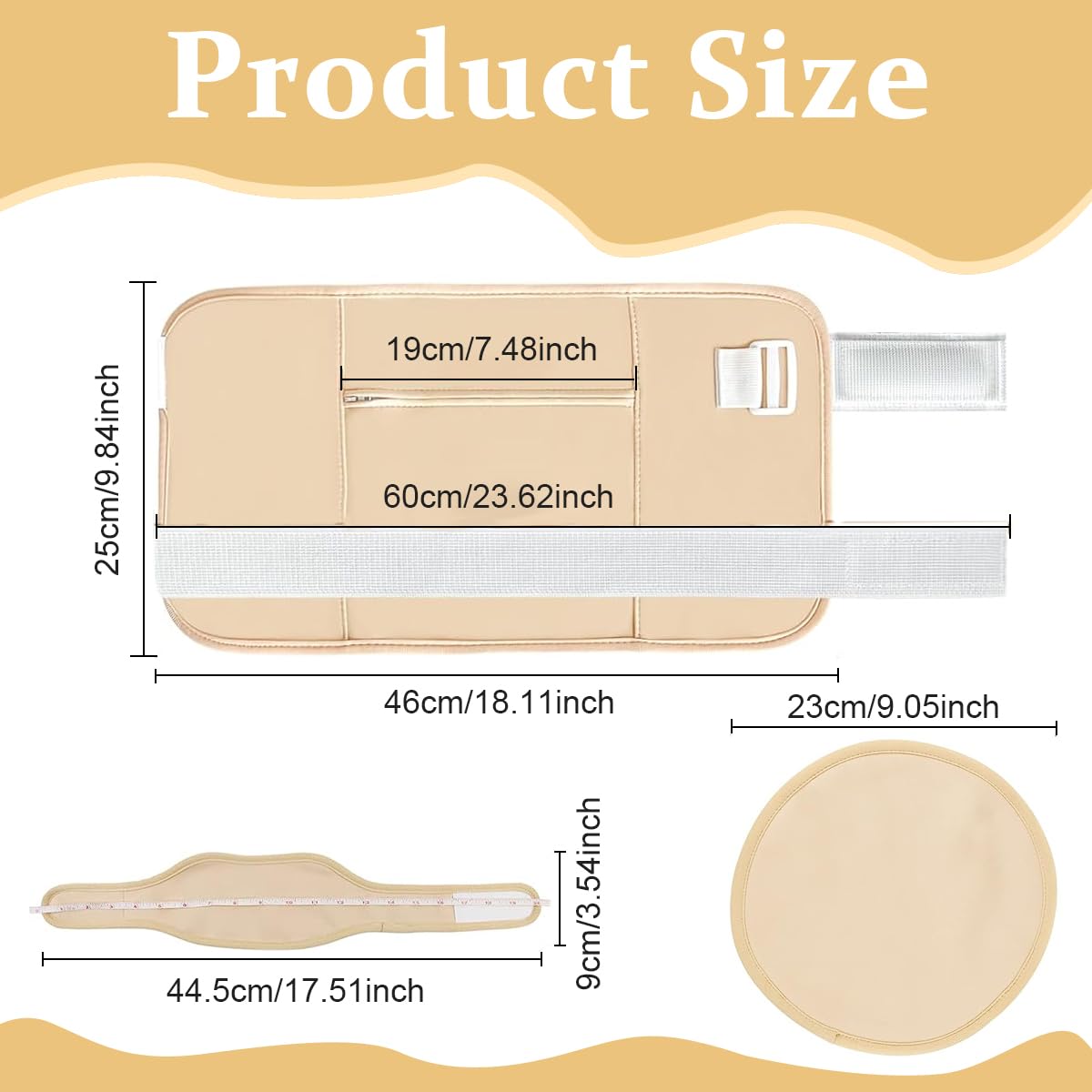 HANNEA Castor Oil Pack Wrap for Head with Reusable Organic Cotton | Overnight Hair and Scalp Care