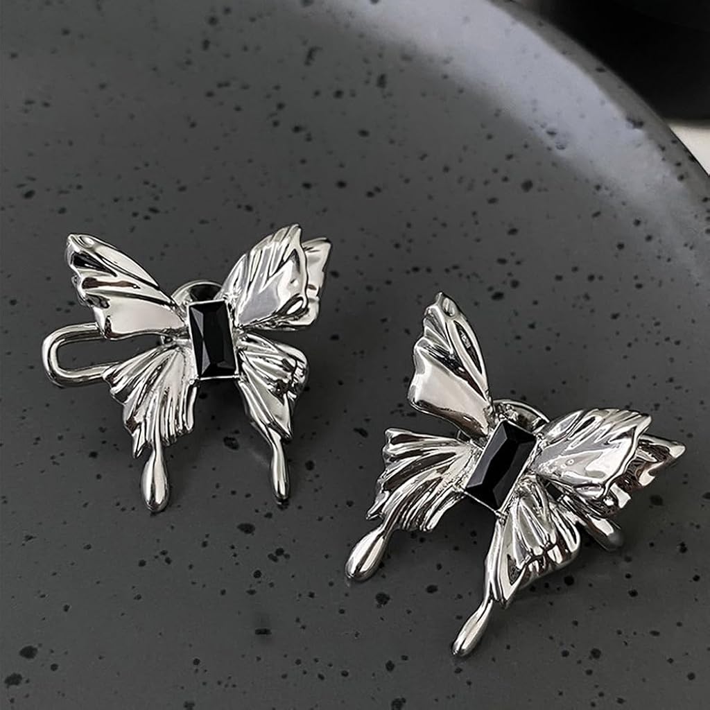 ZIBUYU® 2 Sets Jeans Tightening Clips, Buttons for Jeans, Alloy Butterfly Adjustable Button Pins Jean Buttons for Loose Jeans Pants Dress X3