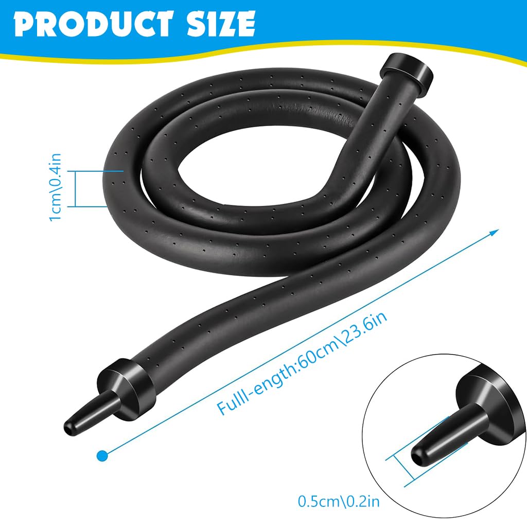 Qpets Aquarium Fine Bubble Linear Diffuser for Fish Tanks featuring 60cm Aeration Tube | Works with Most Air Pumps