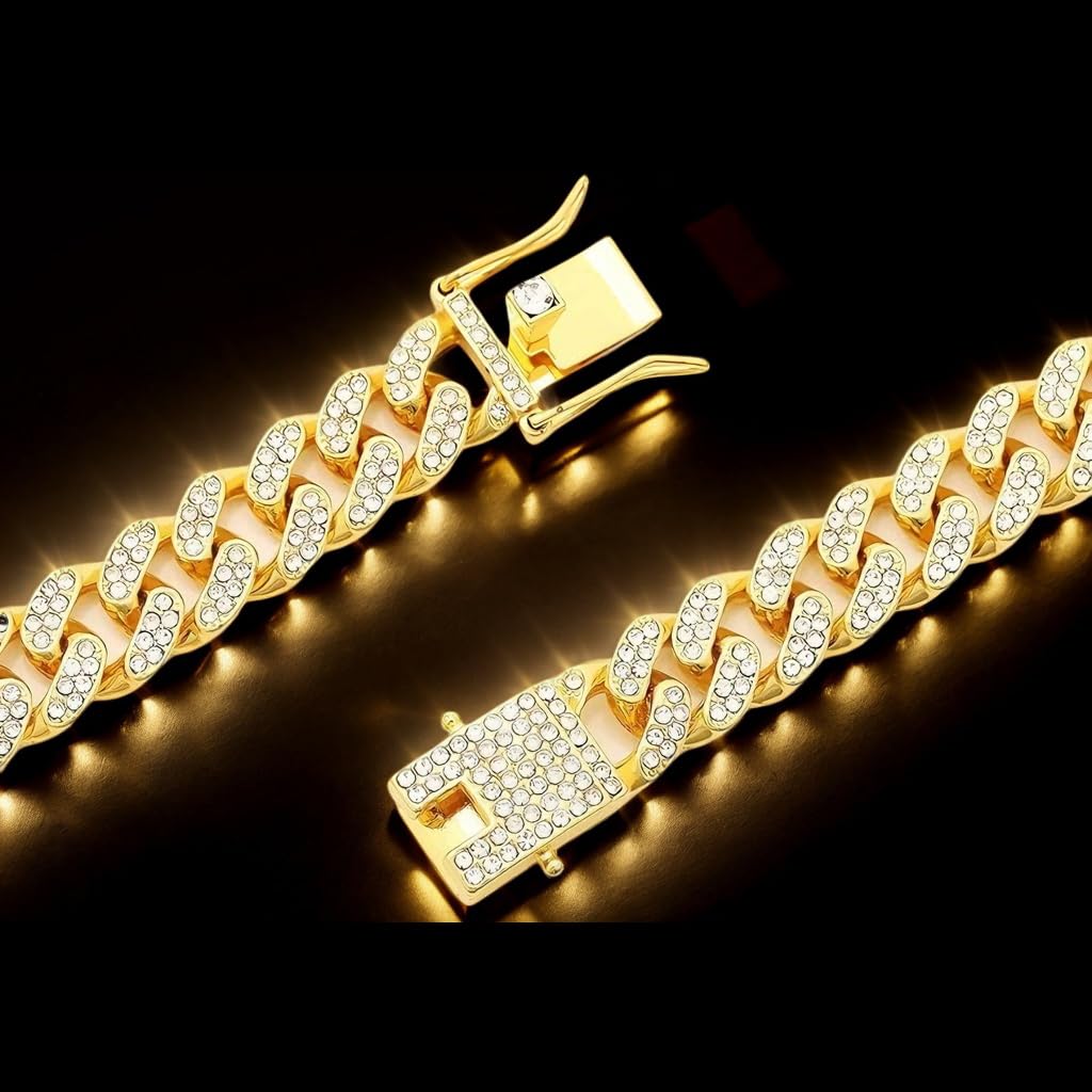 Zibuyu Layered Men Bracelet for Casual and Party Wear featuring Adjustable Metal Chains
