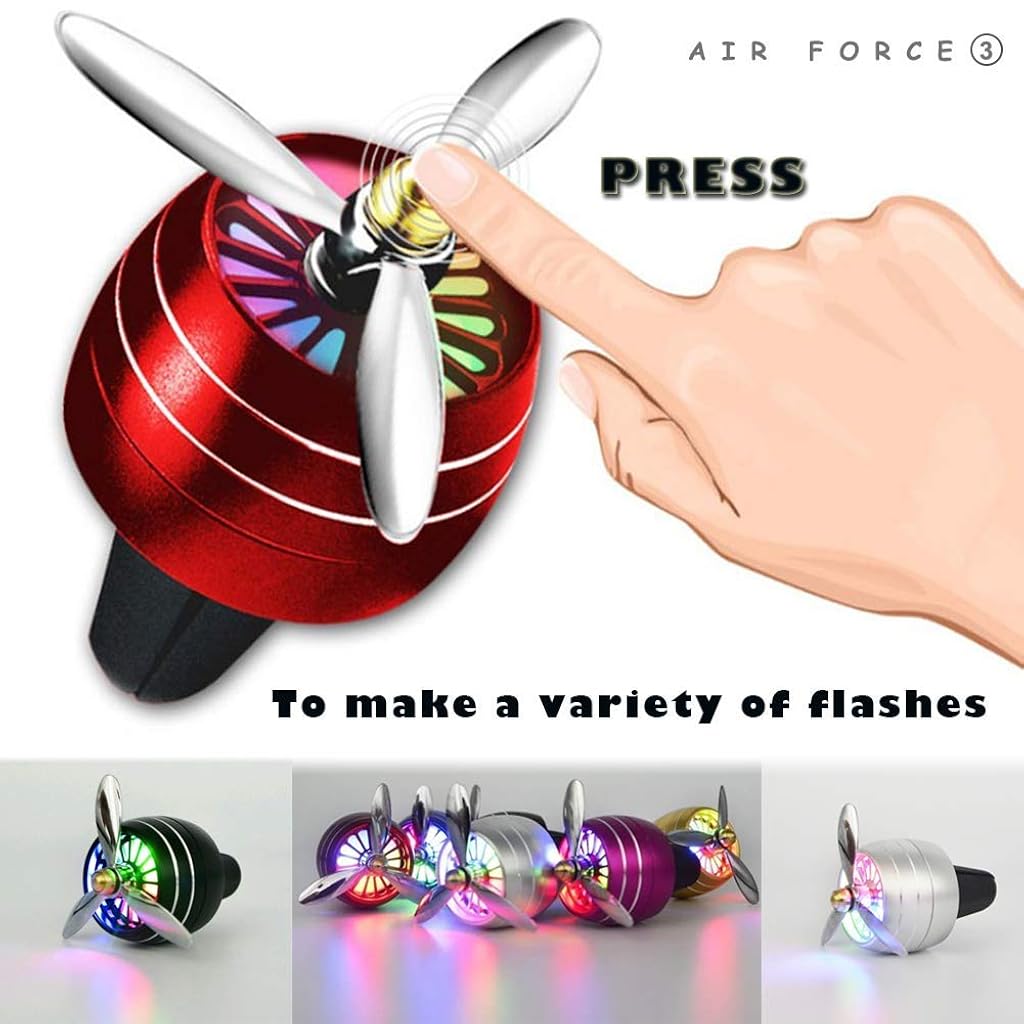 Angus Car Fragrance Diffuser Vent Clip for Odor Removal with Reusable Felt Pads | Black