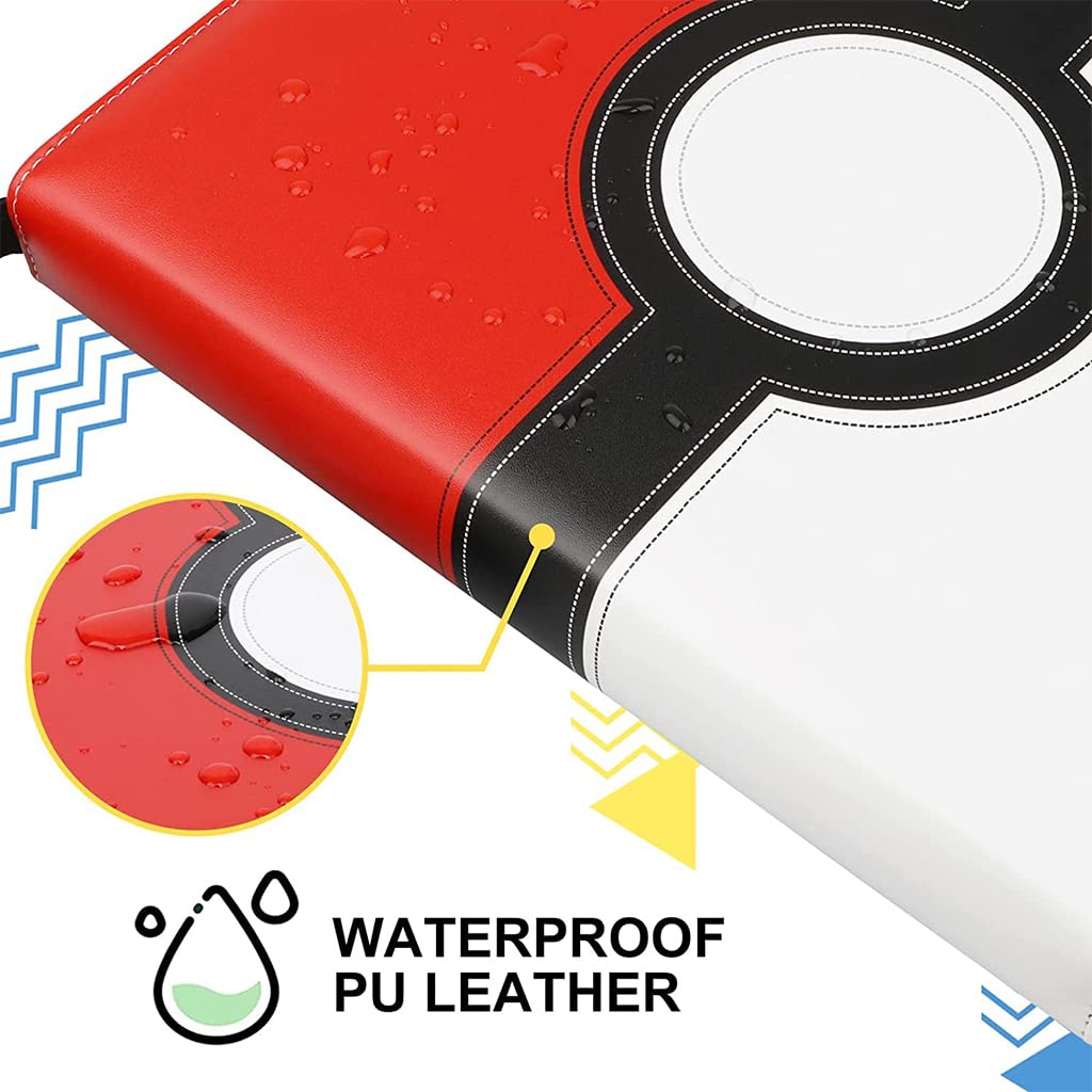 PATPAT Trading Card Binder for 720 Cards with Zipper Closure and Waterproof PU Leather | Gift for Kids