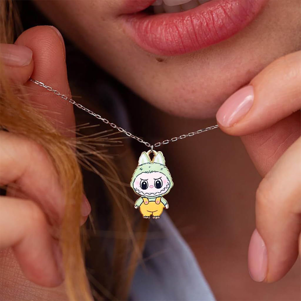 SANNIDHI Enamel Charms for Jewelry Making with 25 mini 0.98 in pieces and pre attached eyelets | colorful alloy cartoon designs for bracelets necklaces and keychains