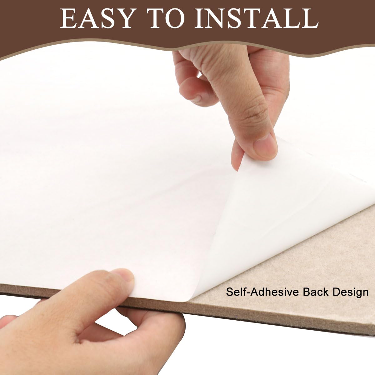 Climberty Felt Bulletin Board for Home and Office with 60x40 cm Size and Self Adhesive Design