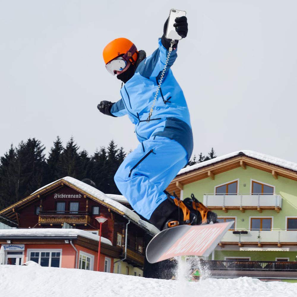 HANNEA Universal Straps for Skiing Kayaking and Fishing featuring 2 Pack Anchor Lanyard | Secure Anti Drop Design