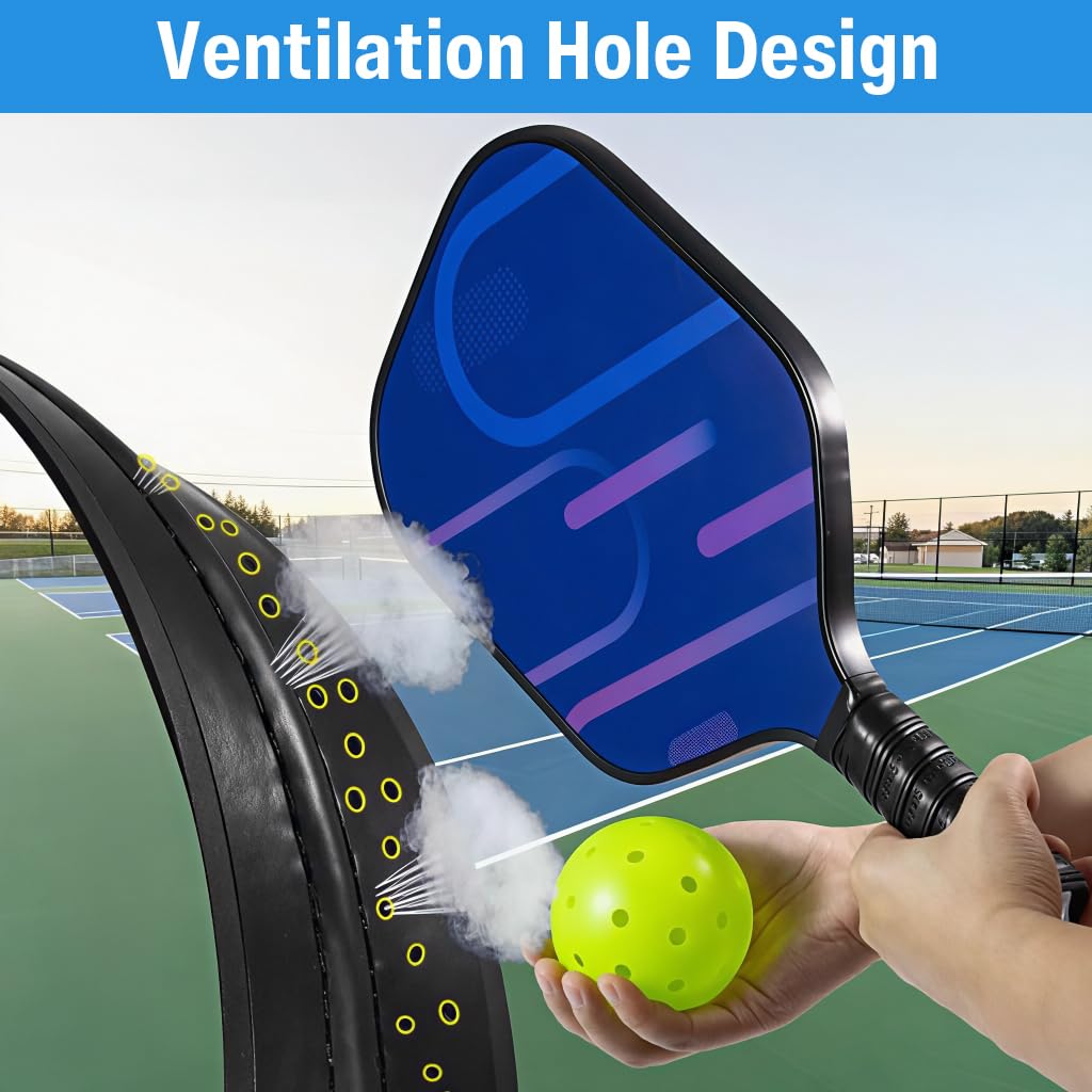 Proberos Pickleball Paddle Grip Tape 2 pcs for Tennis and Badminton featuring Non Slip PU Surface | Sweat Absorbent and Easy Replacement