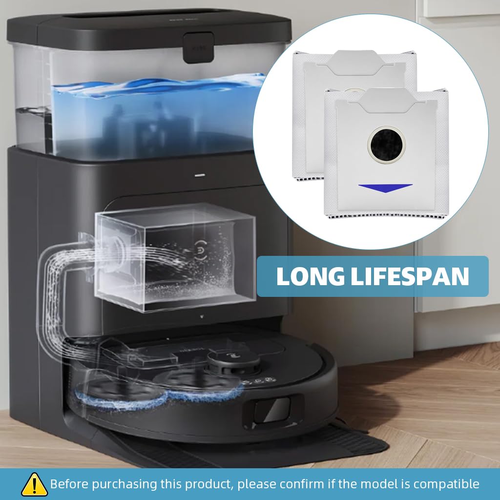 HASTHIP Replacement Accessories for Ecovacs Deebot N30 Pro Omni with 22 pcs Set | Includes Side Brushes Dust Bags Filters and Mop Cloths